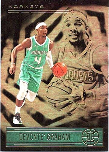 2020-21 אשליות פאניני 28 Devonte 'Graham Charlotte Hornets NBA כרטיס מסחר בכדורסל