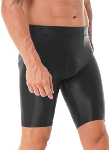 חותלות מכנסיים קצרים דחיסת סטרץ של גברים שכבת בסיס ספורט חדר כושר גרביונים מכנסיים