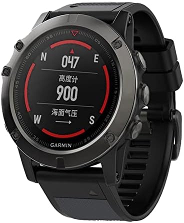 Cysue 26 22 ממ מתאים מהיר פס שעון עבור Garmin Fenix ​​6x 6 Pro 5x 5 Plus 3 HR Enduro 935 Silicone Easyfit Band Band Watch Smart Watcher