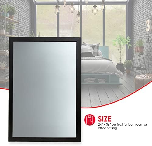 בית יסודות מלבני קיר מראה / מוצק מסגרת / עמיד זכוכית מראה / מינימאלי עיצוב עכשווי דקור