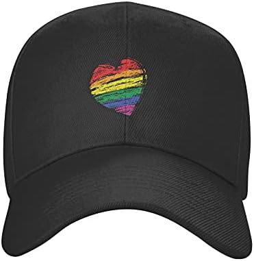 להטב קשת בייסבול כובע גאווה נהג משאית כובע אהבה הוא אהבה מתכוונן חיצוני יוניסקס סגנון בארה ' ב למבוגרים גברים ונשים