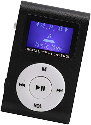 32 ג ' יגה-בייט 3 נגן, נגן מוסיקה נייד דק מיני מכשיר מסך דיגיטלי ללא אובדן קול עם כבל אוזניות קליפ תמיכה זיכרון כרטיס זיכרון כיס רמקול ילדים ילד מבוגרים ספורט הליכה ריצה