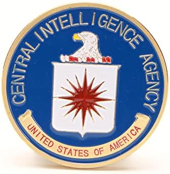 סוכנות המודיעין המרכזית האמריקאית מטבע זהב מטבע CIA אתגר מטבעות מצופים זהב טהור מתנות מזכרת