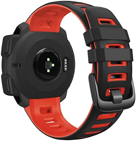 Neyens Silicone Watchbands רצועות עבור Garmin Instinct Watch Smart Watch 22m