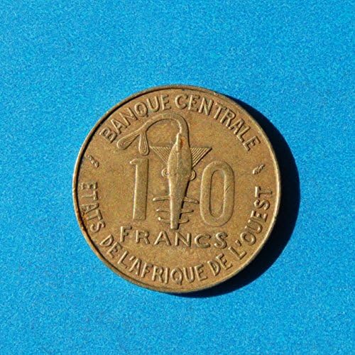 מערב אפריקה - Etats de l'afrique de l'Uest 10 פרנק 1976 מטבע 4