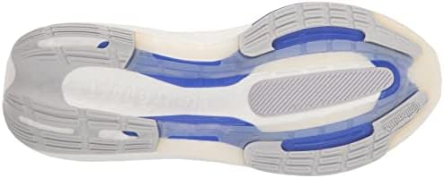 נעלי ריצה אור של אדידס אולטרה -אוסט -קלה של אדידס אפור/סולארי אדום/צלול כחול 9