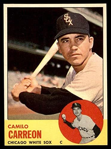 1963 Topps 308 Camilo Carreon Chicago White Sox NM/MT White Sox