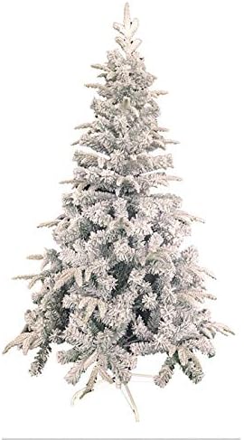 יומו שלג נוהר עצי חג מולד, עץ חג המולד מלאכותי PVC מוצפן עץ אורן חג המולד לחג המולד לקישוט מסיבות לחג המולד-לבן 90 סמ