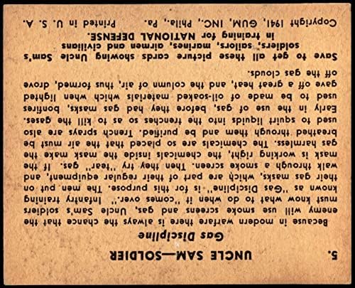 1941 הדוד סם מספר 5 משמעת גז אקס