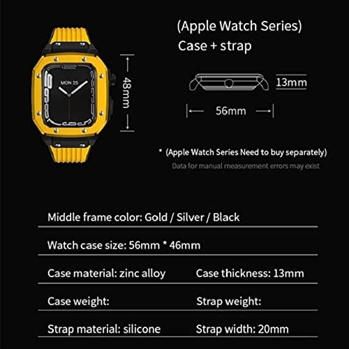 סגסוגת דייזו סגסוגת רצועת מארז לסדרת Apple Watch 8 7 6 5 4 SE 45 ממ 42 ממ 44 ממ מסגרת מתכת שינוי עסקית סגנון מזדמן רצועת שעון