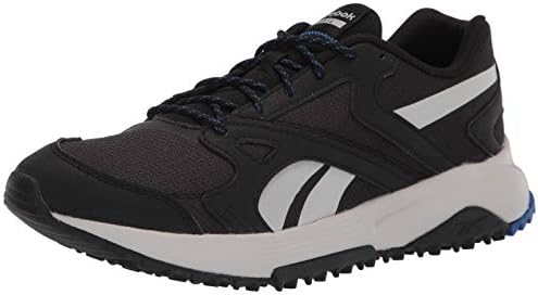 נעל ריצה של שטח שטח של ריבוק גברים, ליבה שחורה/חצר כחולה/אפור טהור, 11 ארהב