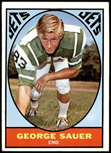 1967 Topps 101 George Sauer New York Jets Ex Jets Texas