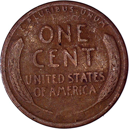 1928 Lincoln Weat Cent 1c בסדר מאוד
