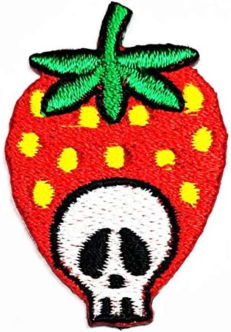 מיני תפוח אדום פירות פירות מצוירים טלאי מדבקה אפליקציות ברזל רקמה על תג DIY מלאכת יד בעבודת יד ג'ינס חולצת טריקו כובע בגדים תחפושת לבד לילדים בגיל העשרה