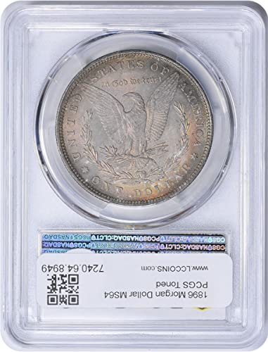 1896 P Morgan Toned Dollar PCGS MS64