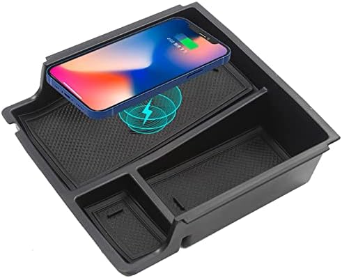 Cartaoo Wireless Chargers Center Console Console Wargizer Tray Armrest Armstrable תואם 2021 2022 2023 פורד ברונקו 2/4 דלתות, אביזרי פנים