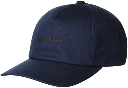 בוס גברים של כותנה אריג קטן לוגו כובע