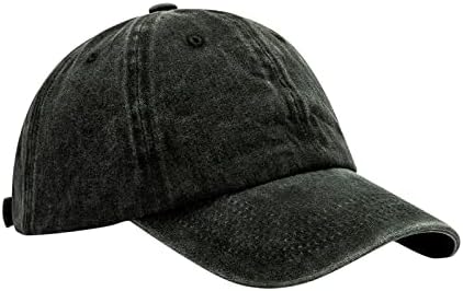 שטף בייסבול כובע, מתכוונן במצוקה בציר רגיל נהג משאית אבא כובעי עבור גברים / אישה לא מובנה נמוך