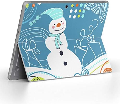 כיסוי מדבקות Igsticker עבור Microsoft Surface Go/Go 2 אולטרה דק מגן מדבקת גוף עורות 001487 שלג שלג איש שלג