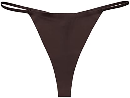 גבירותיי תחתוני גודל 7 ביקיני סקסי נשים של חסר עקבות חוטיני תחתוני גבול דק חגורת טבעת אבזם לא מכנסיים בנות
