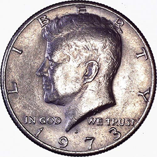 1973 ד קנדי ​​חצי דולר 50C בסדר מאוד